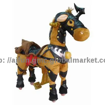 Warhorse shaped knight ride on, Toy for car