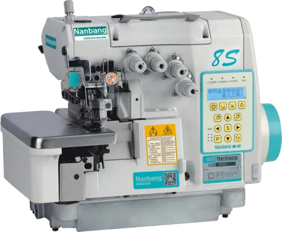 Integrated Super High Speed Computerized Overlock Machine