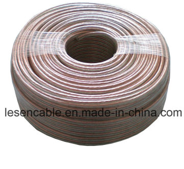 Transparent Speaker Cable for Audio Device