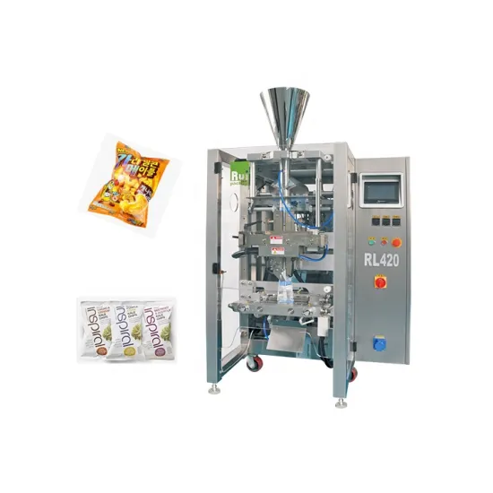 Vertical Automatic Sachet Packaging Machine for Snacks and Nuts