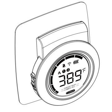 Ενημερώθηκε Bluetooth Wireless BBQ Thermometer with Dual Probe