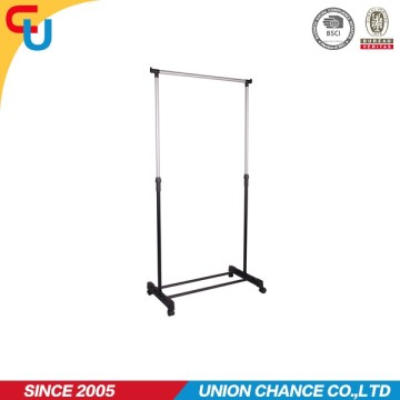 Stainless Steel Single clothes rack Metal garment rack wholesale