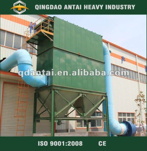 Pulse jet baghouse dust collector for foundry