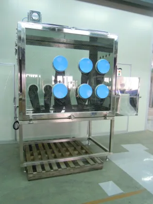 Stainless Steel Professional Customized Lab Vacuum Glove Box, Laboratory Instrument