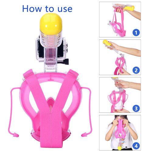 Diving equipment fullface snorkeing mask
