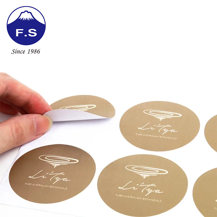 Personalize Logo Custom Printing Transparent Vinyl Stickers