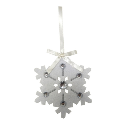 New style white christmas snowflakes ornaments