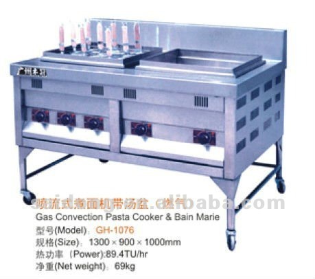 Gas Convection pasta Cooker&Bain Marie(GH-1076)