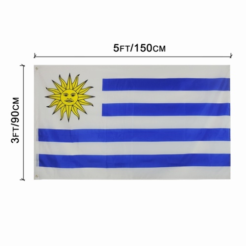 150x90cm Polyester Uruguay Flag