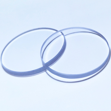 OEM Round Flat Sapphire Crystal Glass Window
