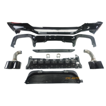 BMW X4 Series Body Kit 2022 - Auto Accessories G02 LCI X4M Rear Diffuser with Pipe