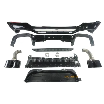 BMW X4 Series Body Kit 2022 - Auto Accessories G02 LCI X4M Rear Diffuser with Pipe
