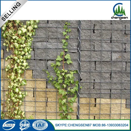 2017 new type stone gabion retaining wall