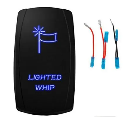 XTC Power Products Blue LED Rocker Switch