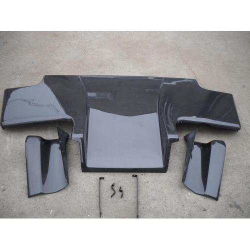 Rear Diffuser floor carbon fibre Vacuum automobile refitting