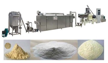 Modified starch processing machines line