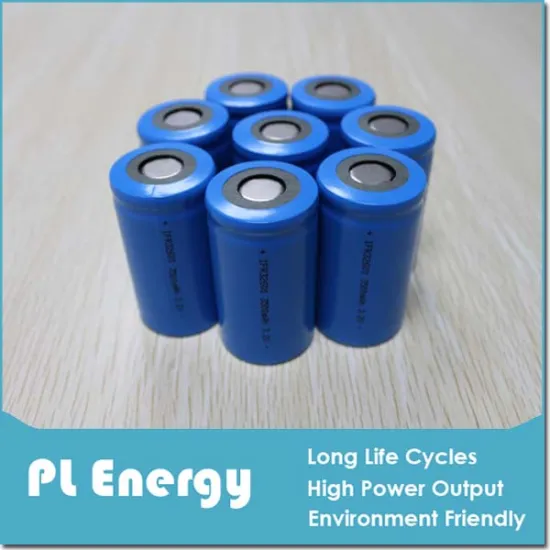3.2V 3500mAh Cylindrical 32600 LiFePO4 Battery Cell