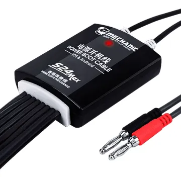 MECHANIC S24 Max Power Supply Test Repair Cable for iPhone 5S-15/Pro/Max and Android Phones