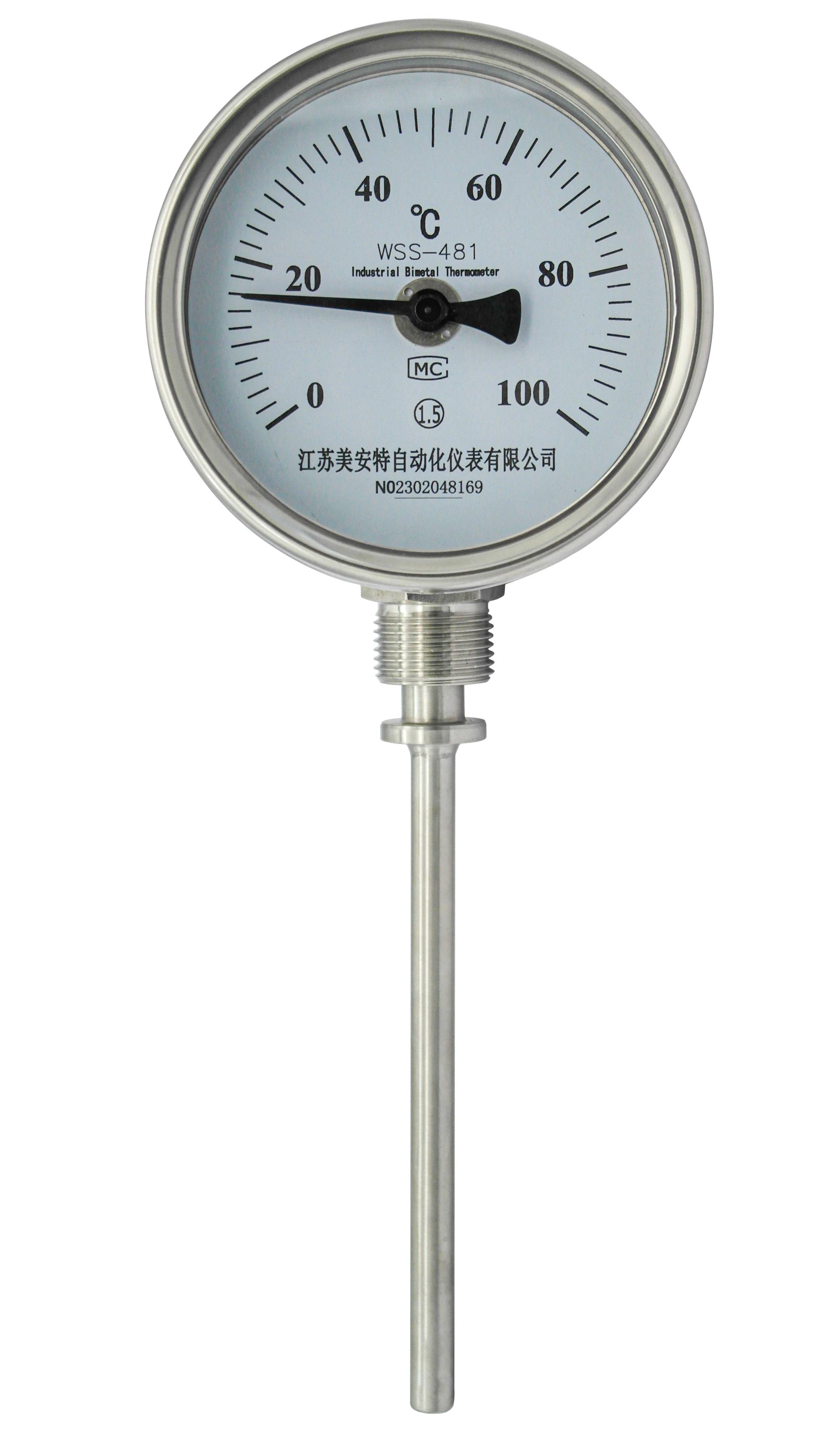 bimetallic thermometer