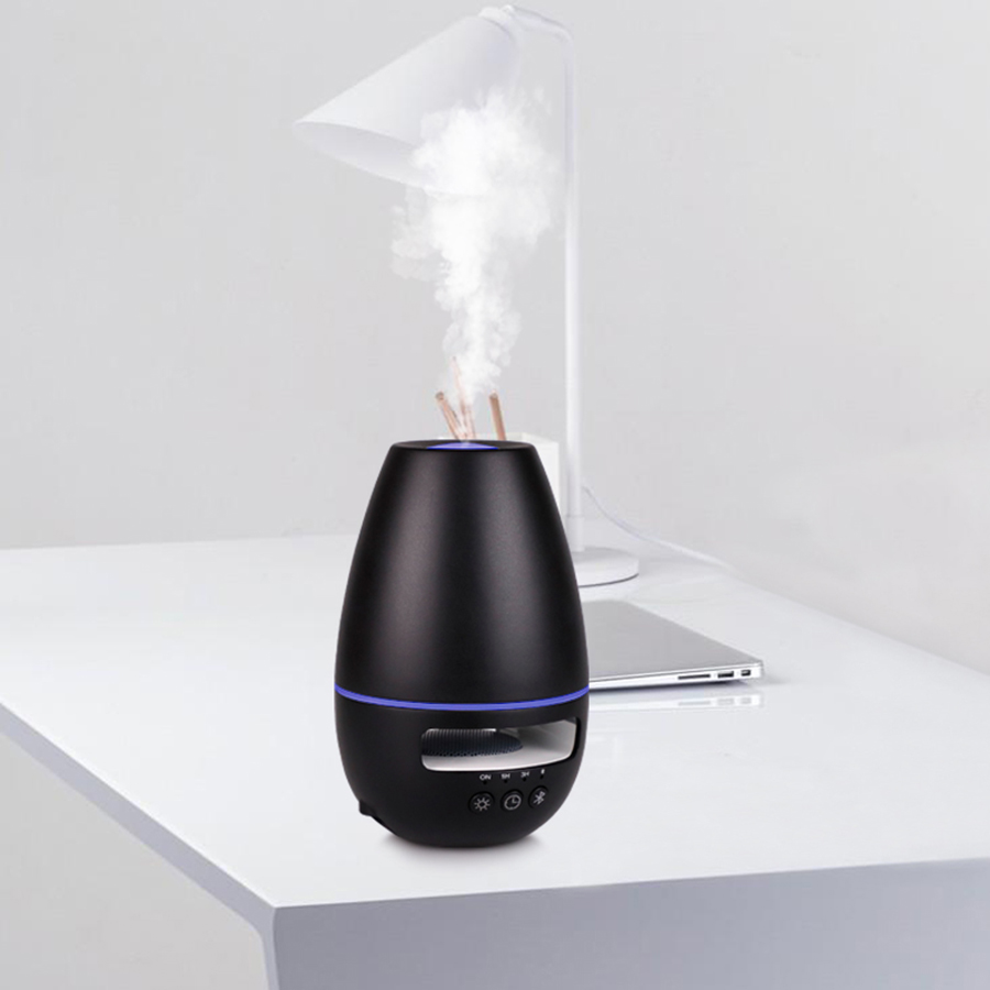 Bästa Hotel Aromatherapy Air Diffuser med Bluetooth-högtalare