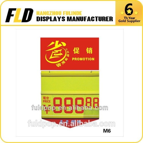 Quality-assured China manufacturer durable Sign Pricing Board