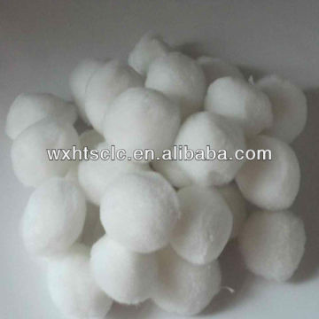 High effect filter media ball