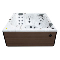 whirlpool bathtub spa hot tub with foot massager