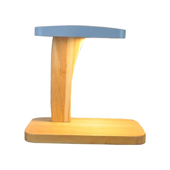 Hot Sale Special Design Wooden Base Desk Lamp For Bedroom Decoration Bedside Night Light
