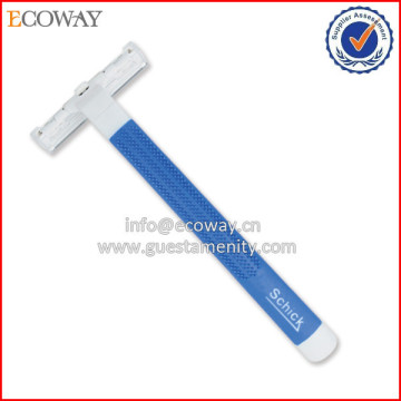 OEM Hotel Twin Blades Hot Sale Disposable Travel Razor Holder