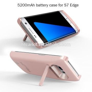 2016 Newest Manual for power bank battery charger for Samsung Galaxy S7 edge mobile phones with 5200mah battery