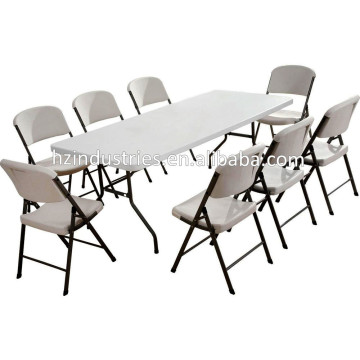 Manufacturer plastic folding table and chair