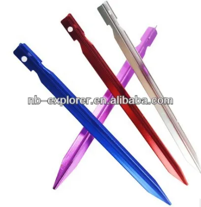 tent pegs for camping /steel peg/aluminum peg