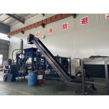 Steel Shavings Turnings Metal Briquette Press Machine