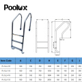 Kompleto nga I-Set Set Swimming Pool Equipment Pump Pool Ladder