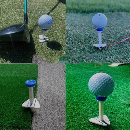 Adjustable Height Tees - Melelinks Golf Accessories 35-55mm Golf Tees