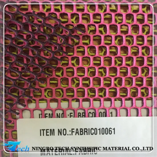 hot sell new design double face color air mesh fabric for sport shoe making for Mexico market