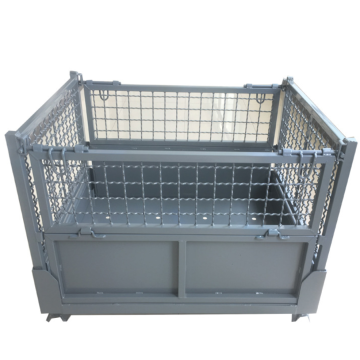High Quality Heavy Duty Pallet Scale with Wire Basket for Supermarket Storage Crates