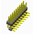 2,54 mm stifthuvud Dua LRow Angle Type Addhousing