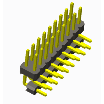 Cabeze de pinz de 2.54 mm Dua Lrow Angle tipo