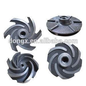 Nonstandard Sand Casting Impeller for Centrifugal Pump by Non-ferrous Casting Factory