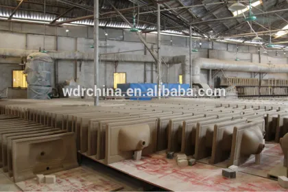 Thin edge square quality washbasin cabinet foshan