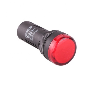 NK22 AD16-22DS 22mm Multi-Voltage LED Lighting Signal Indicator Lamp (Red, Blue, Yellow)