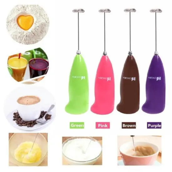 Egg Tools Egg Whisk Milk Coffee Whisk Mixer Stirrer Kitchen Supplies Hand-Held Electric Mini Egg Beater Kitchen Gadgets