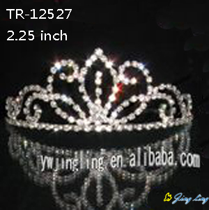 حجر الراين التيجان الصغيرة كريستال تيارا TR-12527