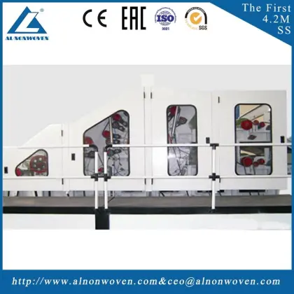 New condition ALSL-3300 polyester carding machine carding machine