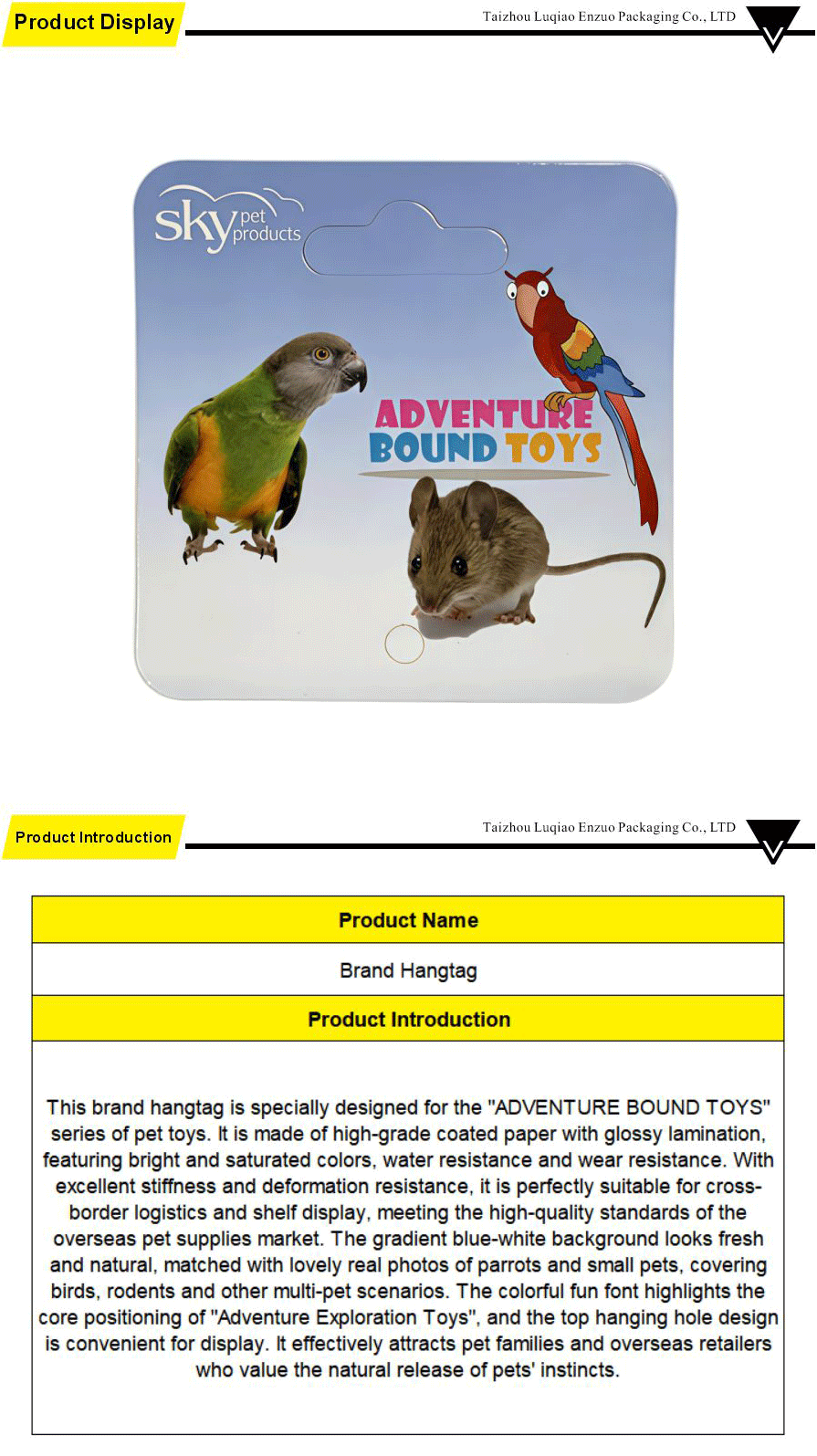 shelf display product label