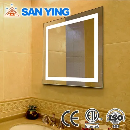 IP44 LVD Illume LED Backlit Frameless Rectangular Mirror
