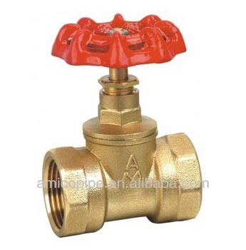 famous brand brass stop Valve