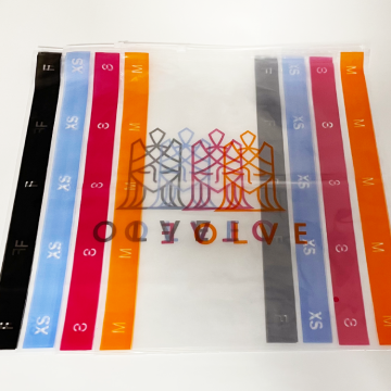 Wholesale Custom Logo Transparent Plastic Zip Lock Bags