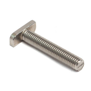 Custom High Quality Alloy Steel T-Bolt Screws with Silver Finish: Machine T-Head Handing Bolts
